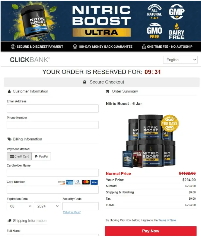 Nitric Boost Ultra  buy